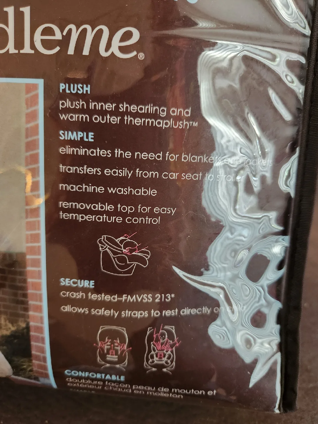 JJ Cole Bundleme Infant Car Seat Cover image indicator(2)