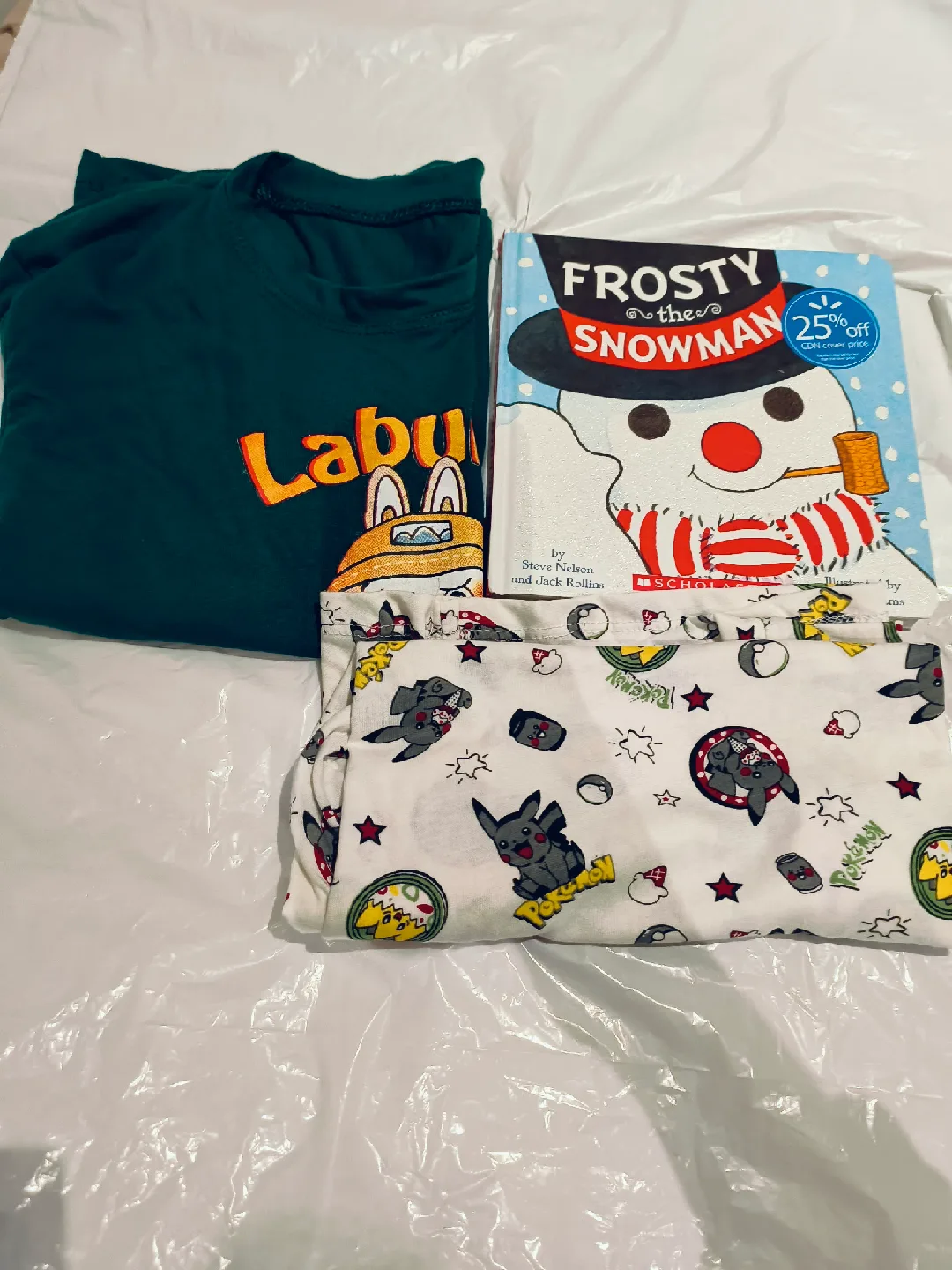 Labubu XL Adult T-Shirt + Kids Printed T-Shirt (Age 6–7) image indicator(6)