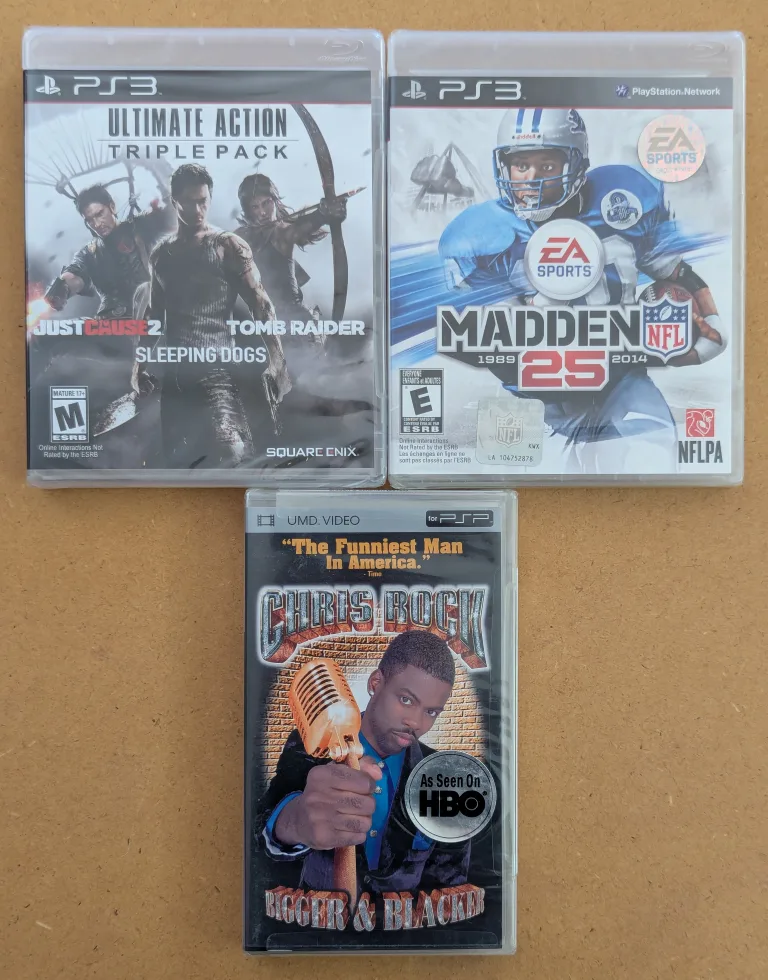 BRAND NEW PlayStation 3 & PSP Lot thumbnail