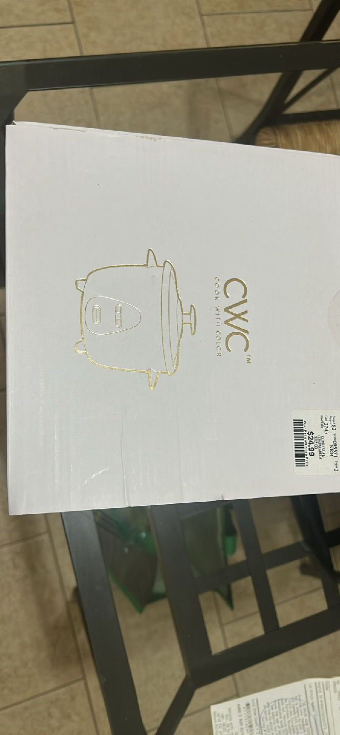 New CWC Rice Cooker - 6 Cups Capacity - photo 4