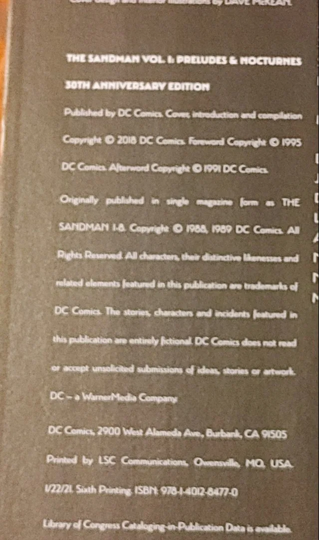 Neil Gaiman's The Sandman Volumes 1-7 image indicator(10)