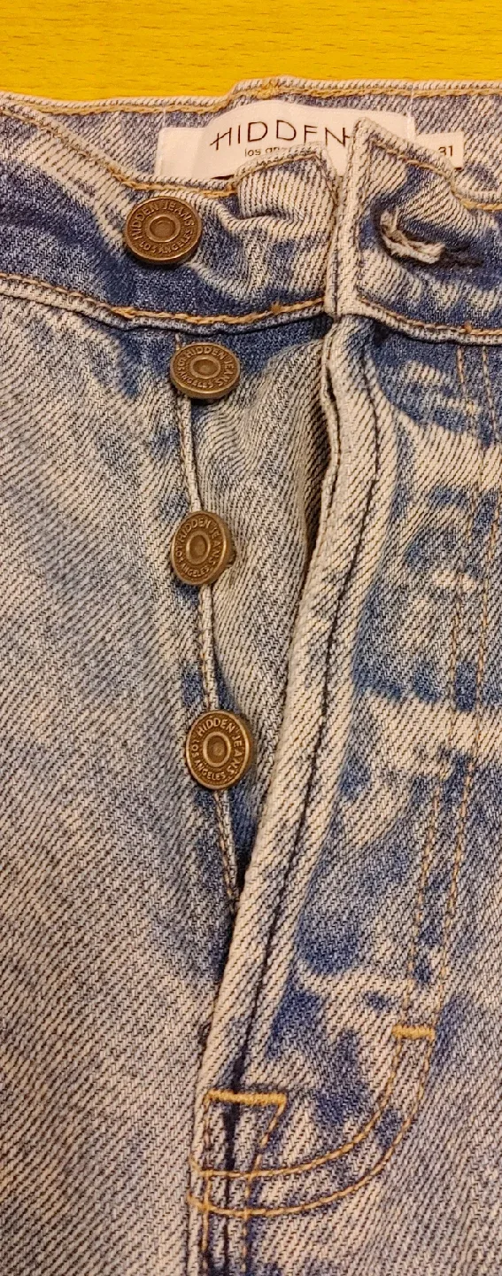 Womens Hidden distressed jeans image indicator(8)