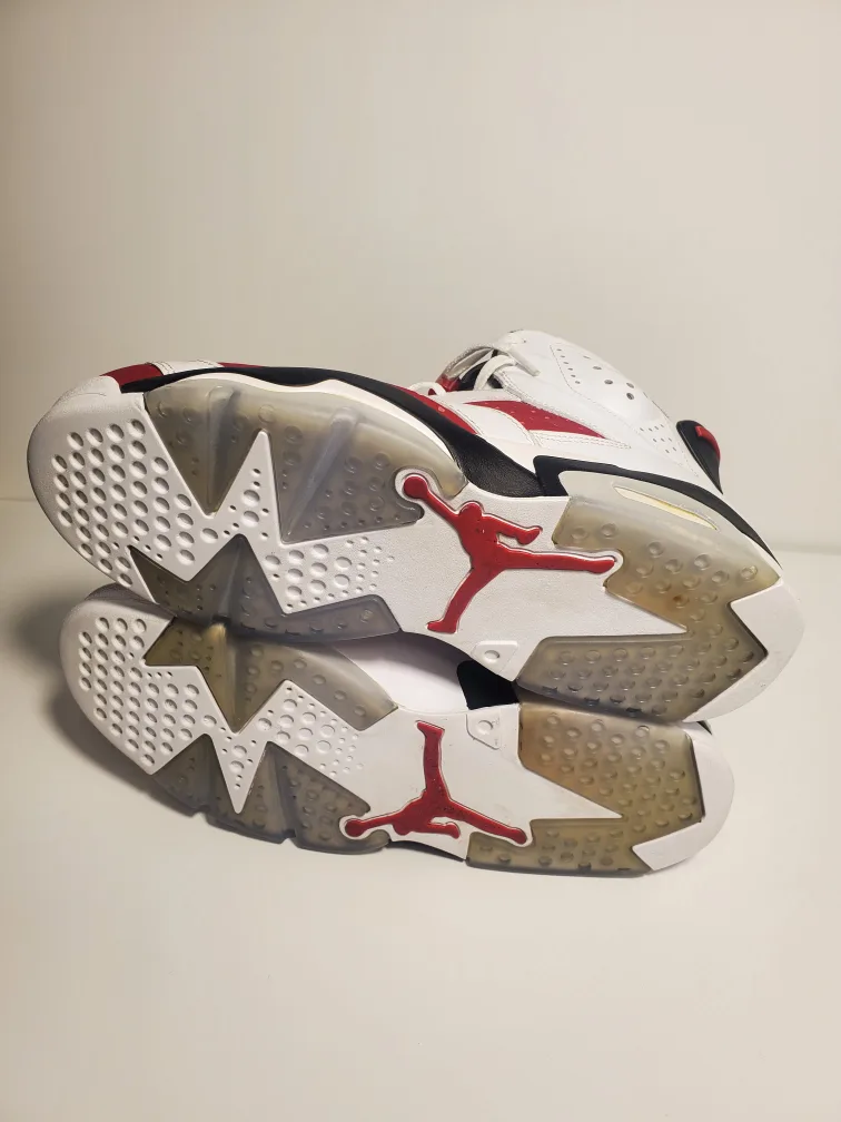 Jordan 6 Retro Carmine 384664-160 Size 9.5 image indicator(3)