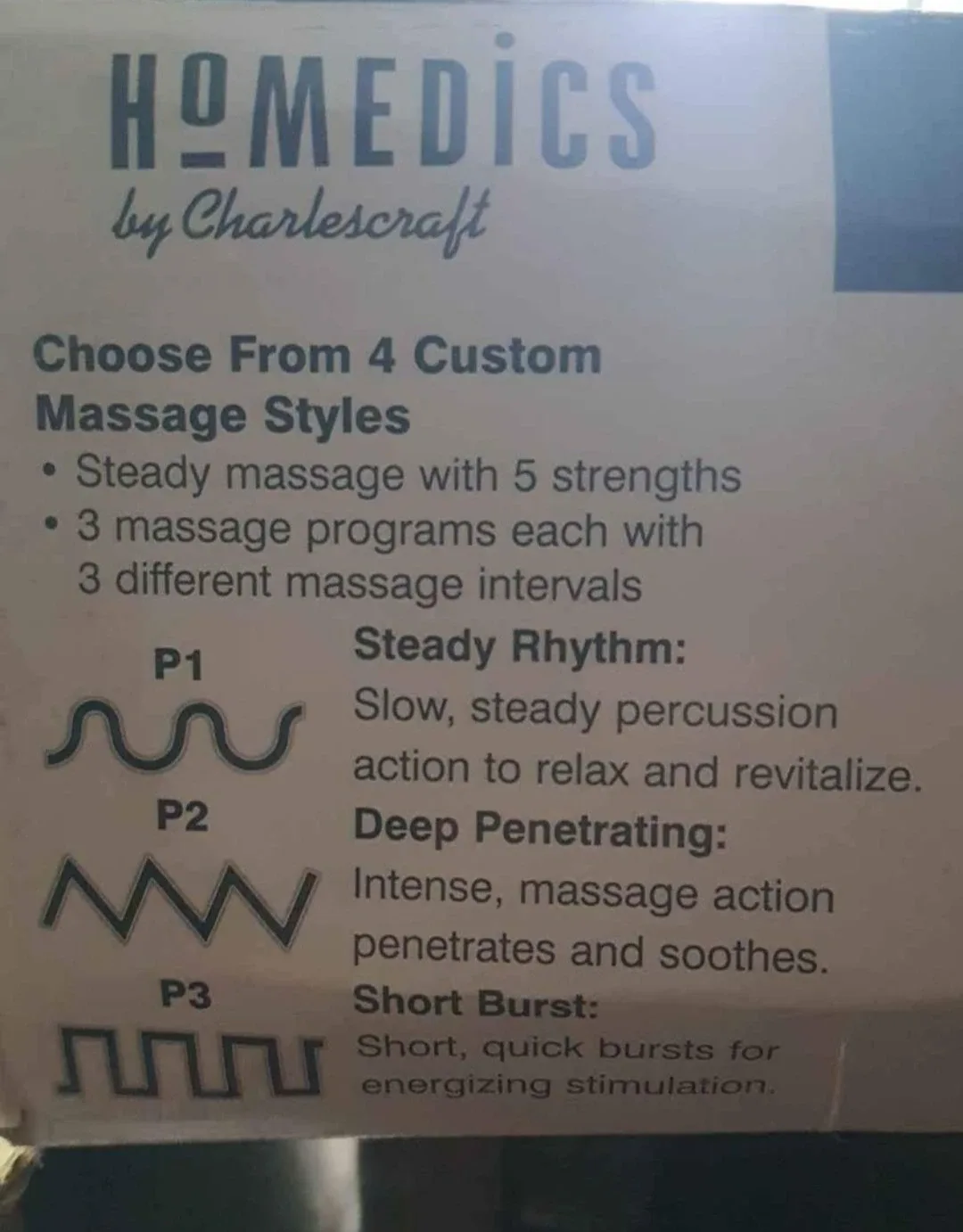 HoMedics Therapist Select Deluxe Massager with Heat image indicator(5)