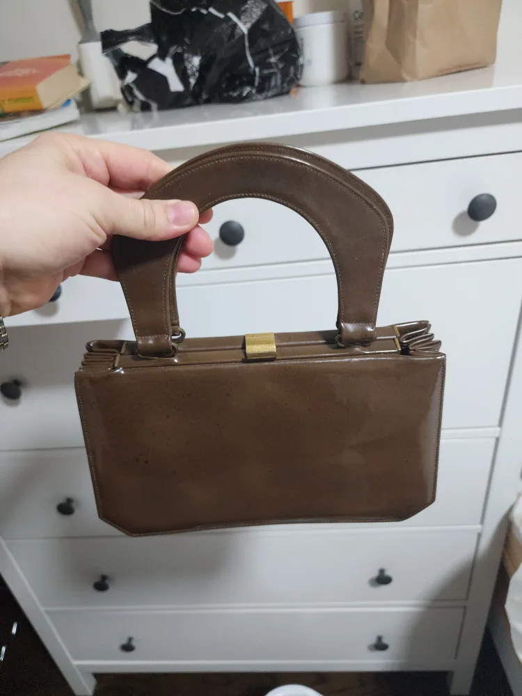 Vintage Susan Gail Leather handbag,good condition and beautiful image indicator(4)