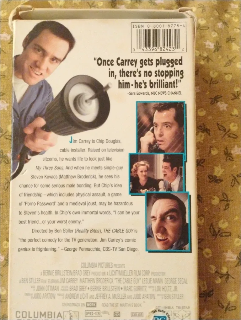 The Cable Guy VHS Tape - Jim Carrey image indicator(2)