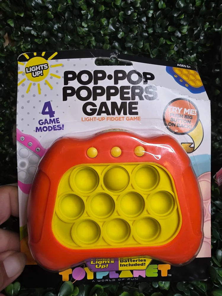 Pop-Pop Poppers Game - Light-Up Fidget Toy thumbnail