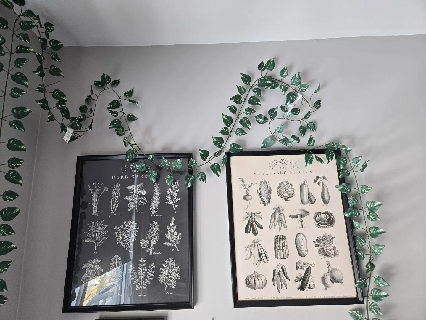 KNOPPÄNG  Frame with poster, garden. image indicator(3)