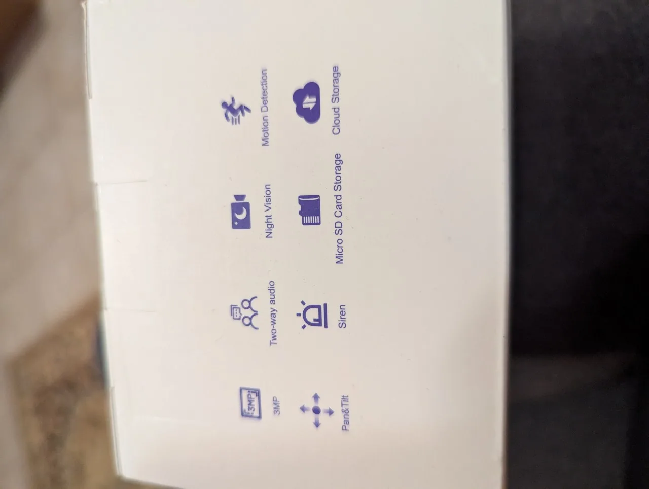 New Galayou G2 3MP Home Security Indoor Camera image indicator(3)