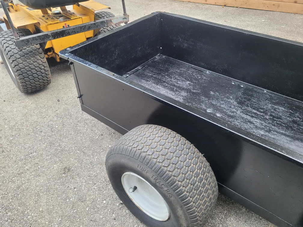 NTERNATIONAL HARVESTER CADET Mower with CUSTOM Trailer image indicator(6)