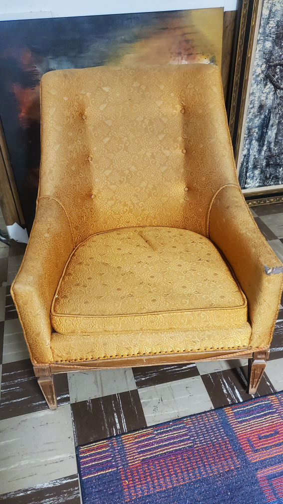 old stylish chair