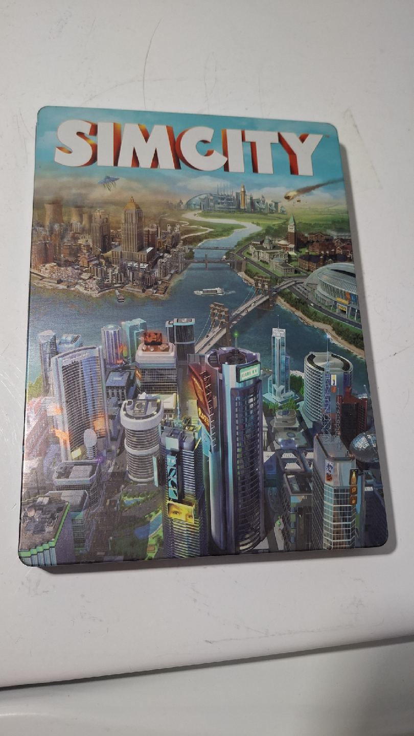 SimCity PC Game and collectors steelbook