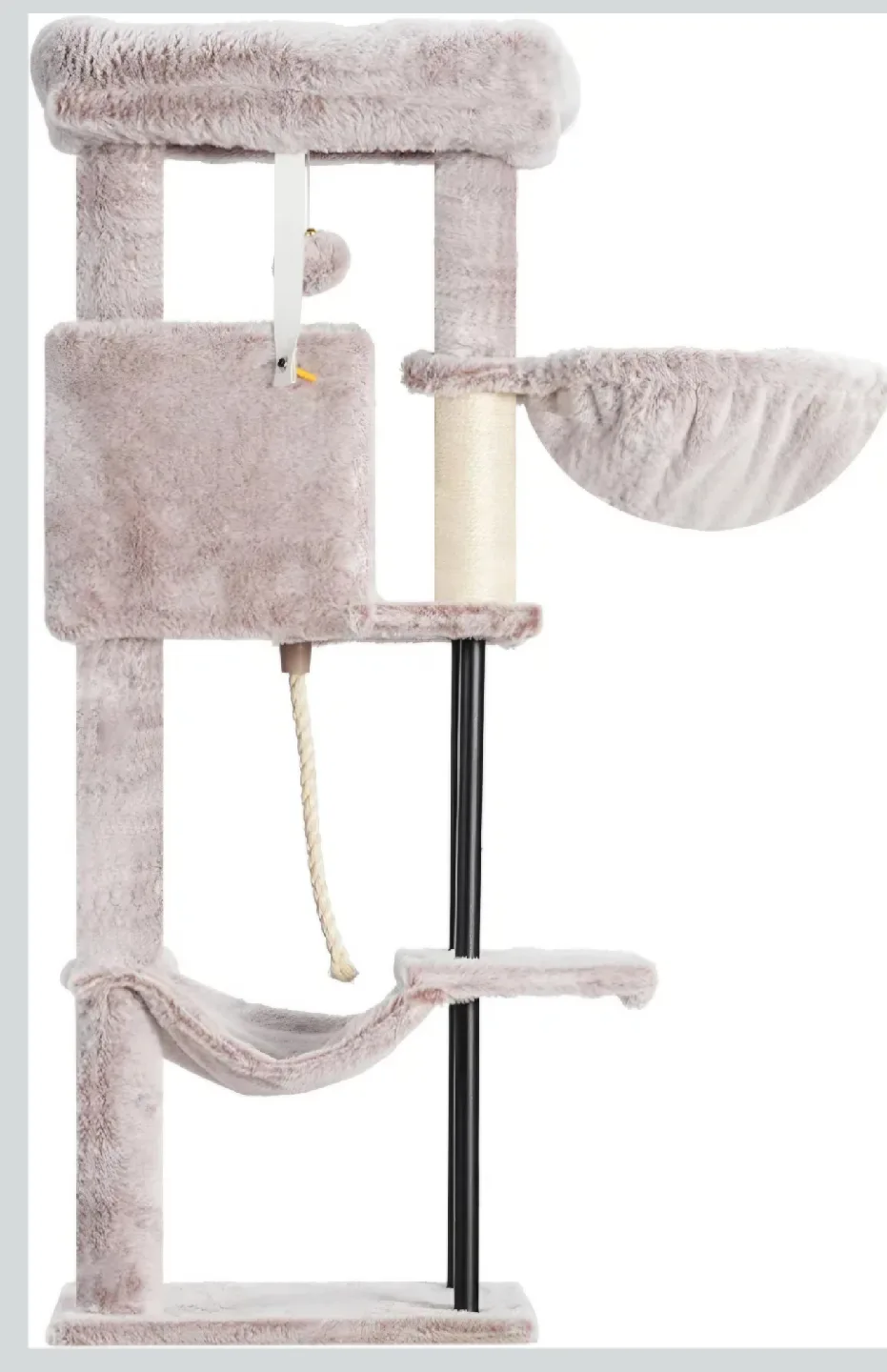 Cat Tower / Scratcher with Hammocks & Condo image indicator(7)