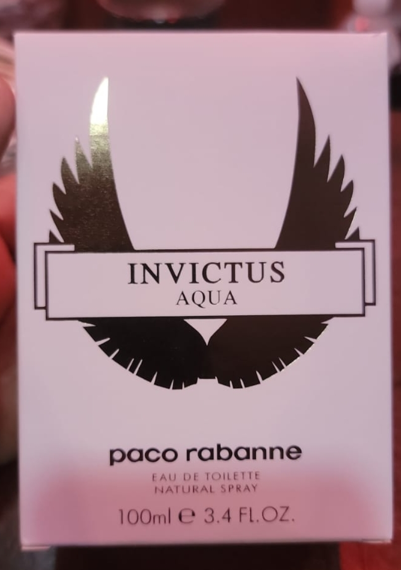 Paco Rabanne Invictus Aqua 3.4 fl oz - photo 3