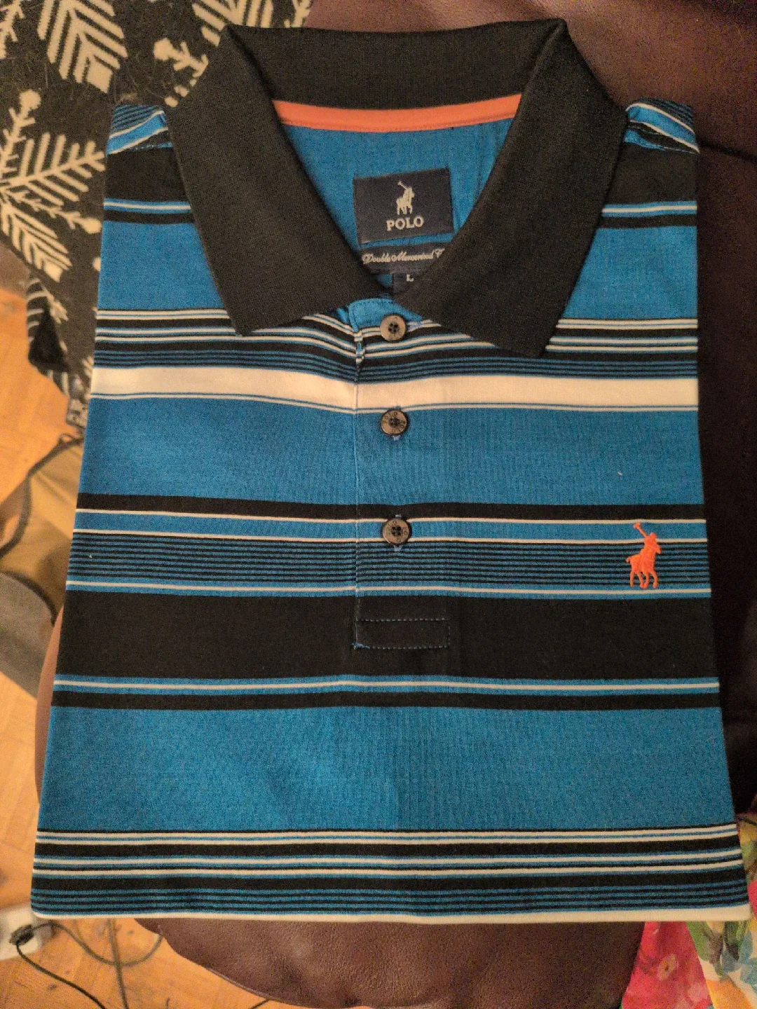Polo Ralph Lauren Striped Polo Shirt - Size L