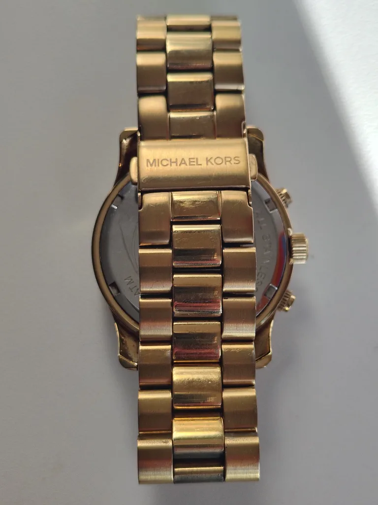 Michael Kors Women's Runway Gold -Tone Watch (MK-5305) image indicator(2)