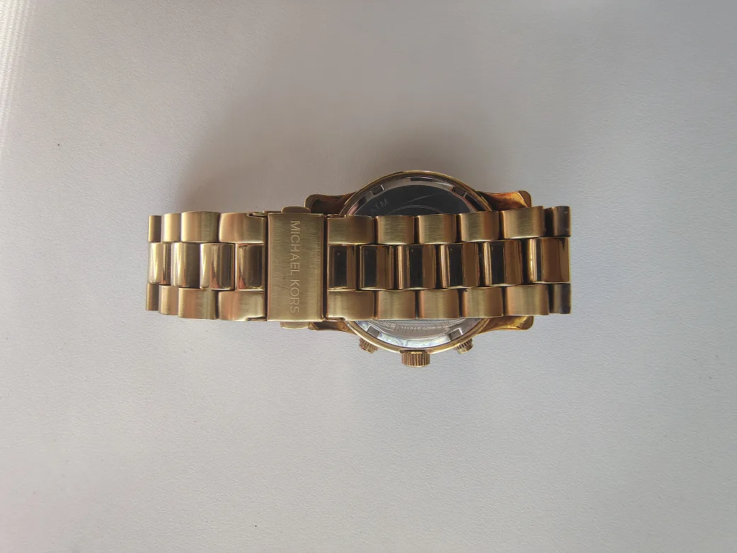Michael Kors Women's Runway Gold -Tone Watch (MK-5305) image indicator(3)