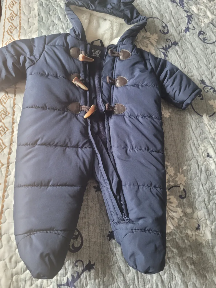 The Children's Place Navy Blue Snowsuit