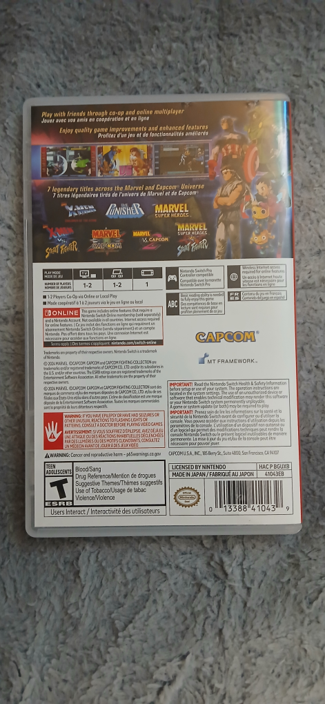 Marvel vs Capcom Fighting Collection - Nintendo Switch - photo 2