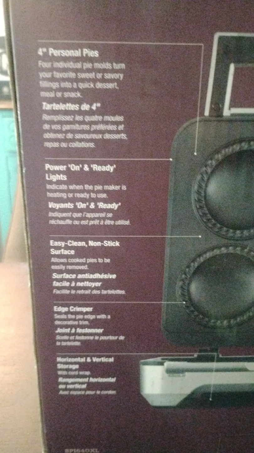 Breville Personal Pie Maker - Like New!🧡 image indicator(4)