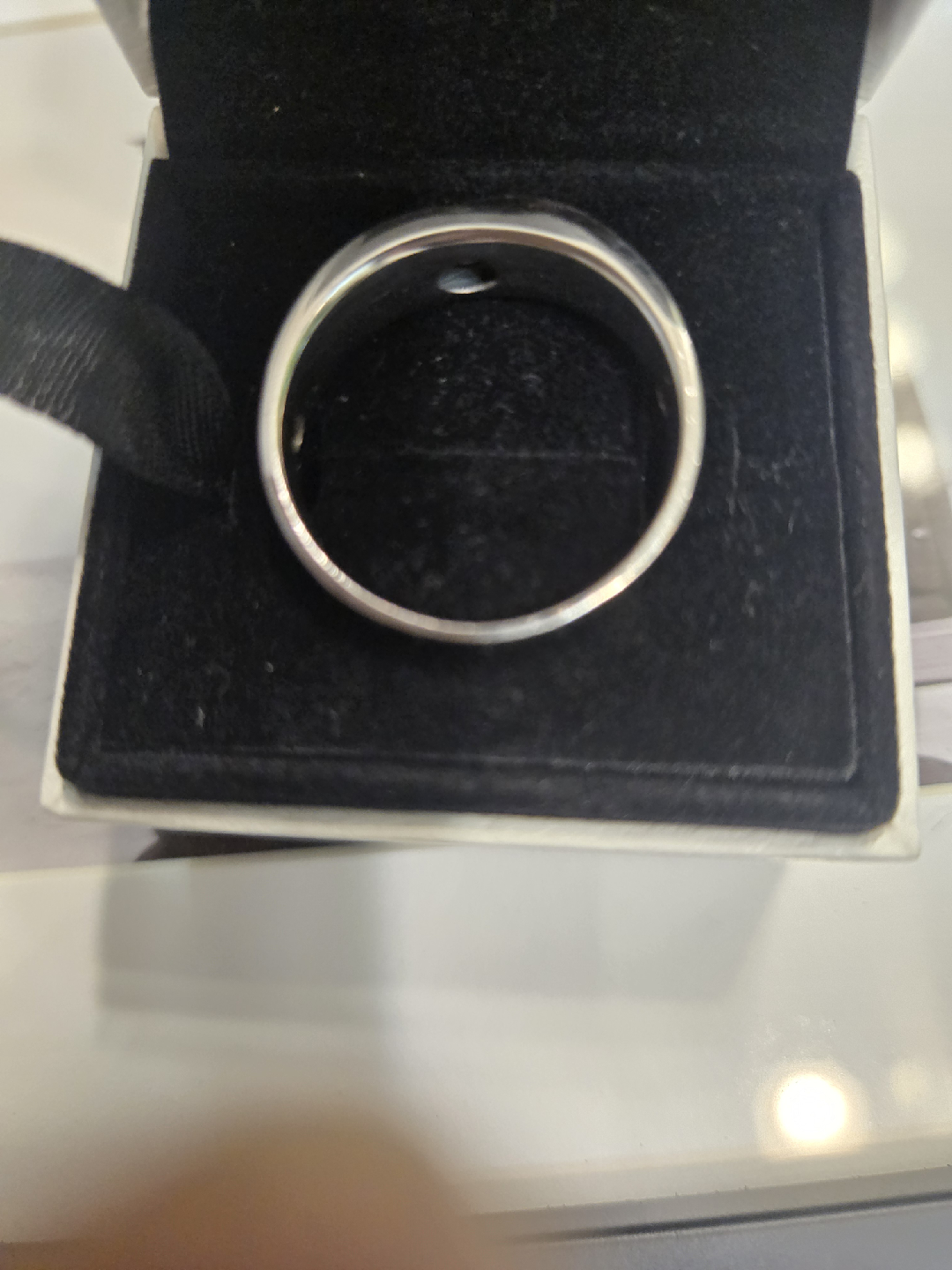 Silver Ring with Diamonds - photo 3