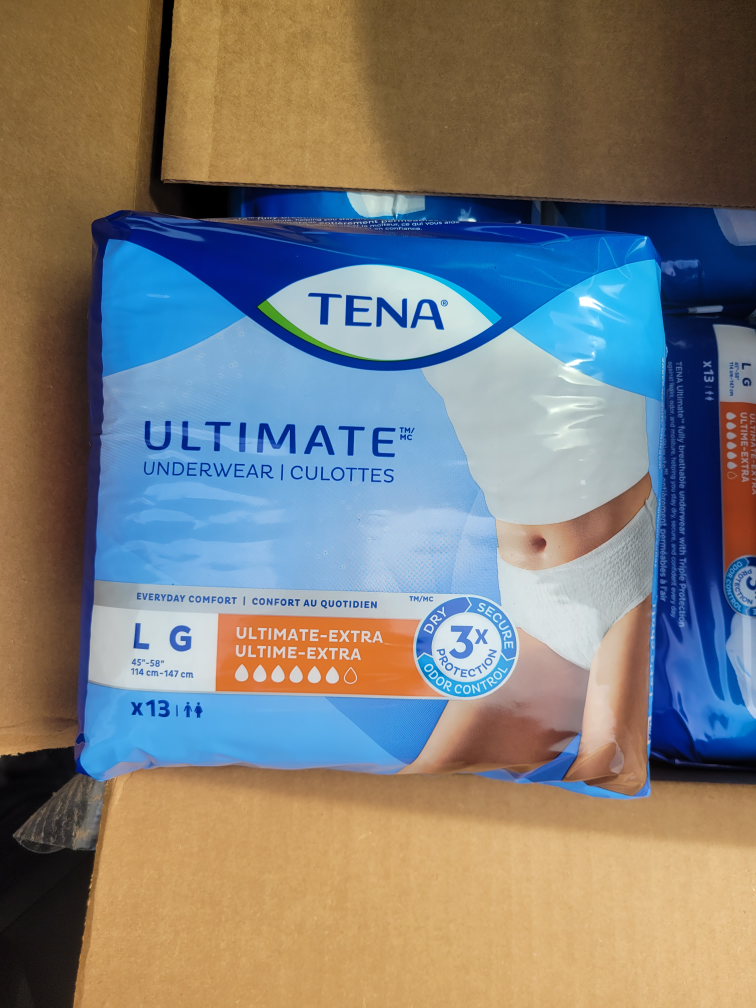 TENA Ultimate Underwear - Large