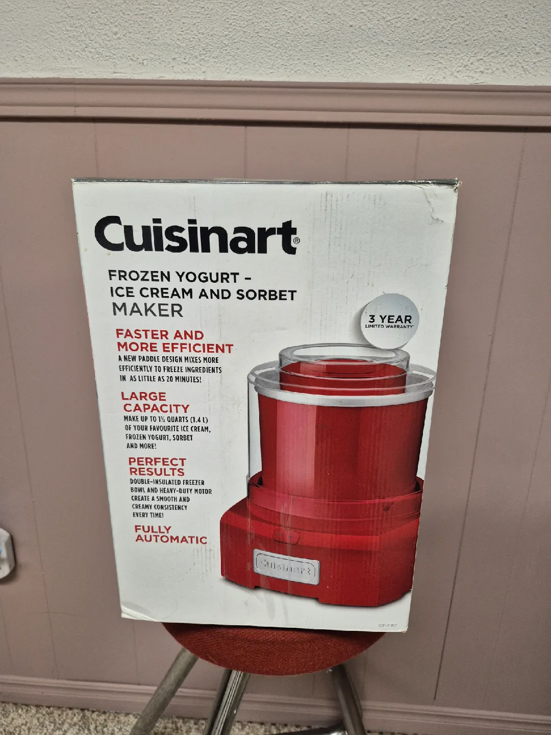 Cuisinart ICE-21C Series Ice Cream Maker thumbnail