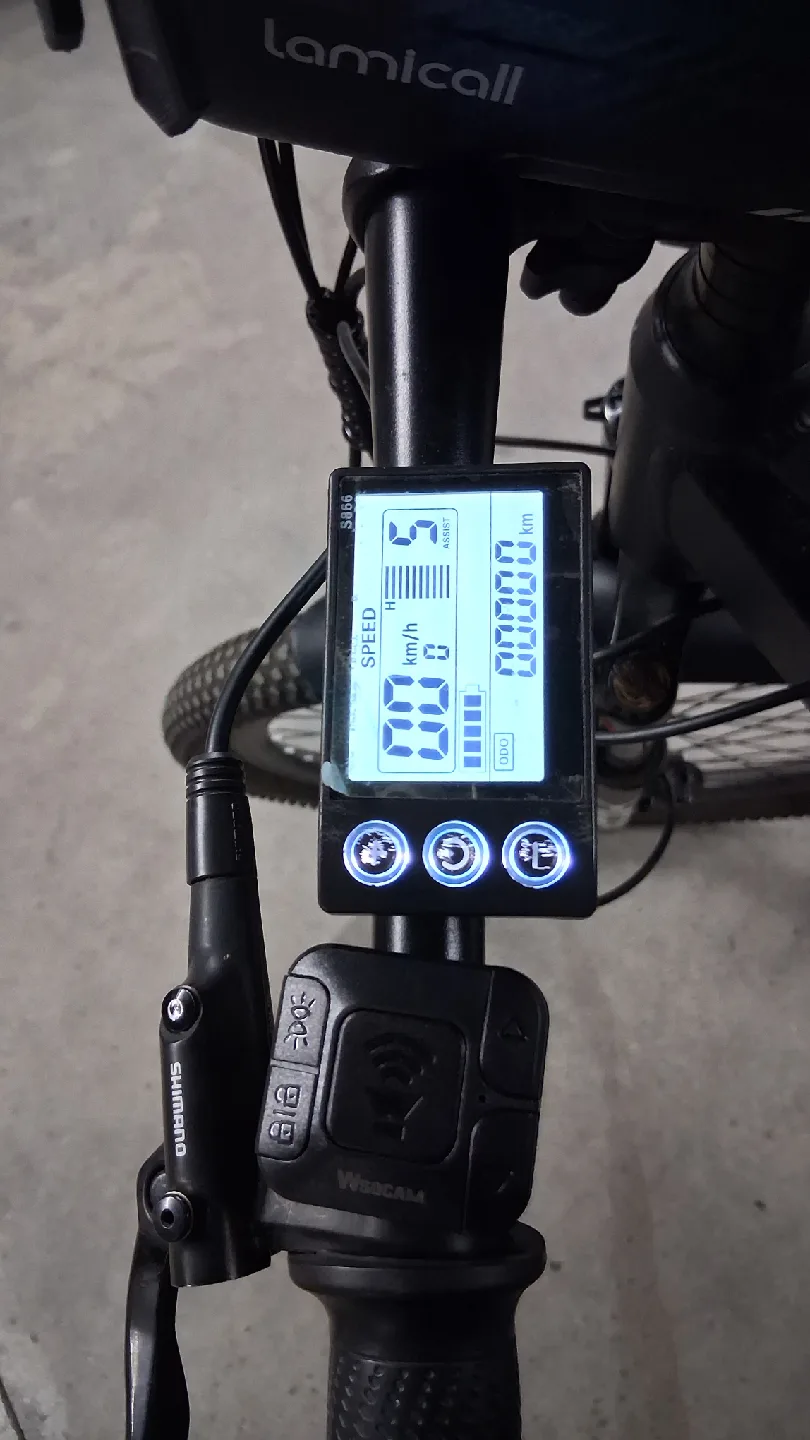 EBIKE BEAST MTB 27.5" 48V, Max 1000W, 50 Km/h, 60km range image indicator(8)