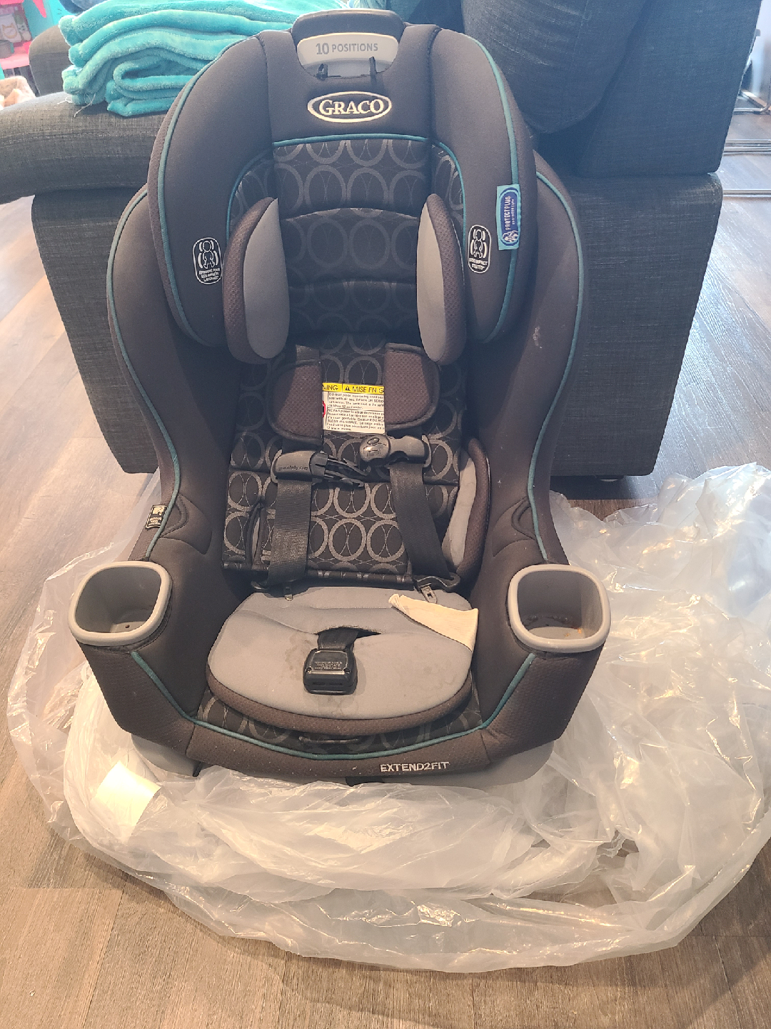 Graco Extend2Fit Convertible Car Seat