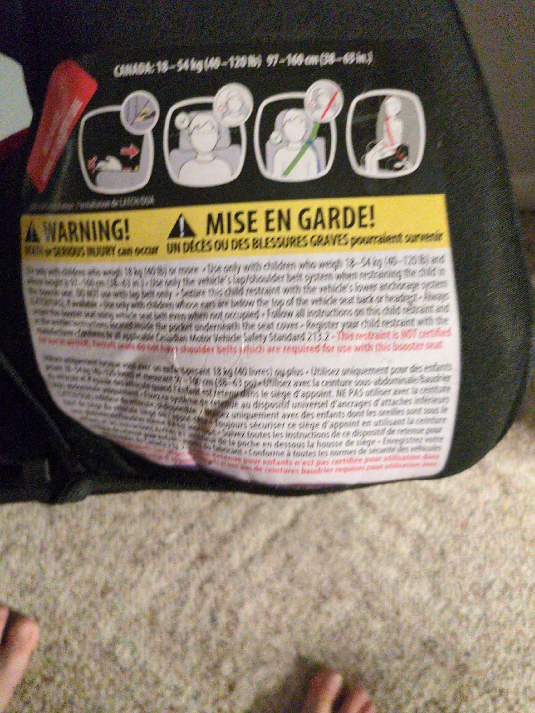 Diono Cambria 2 Booster Seat image indicator(2)