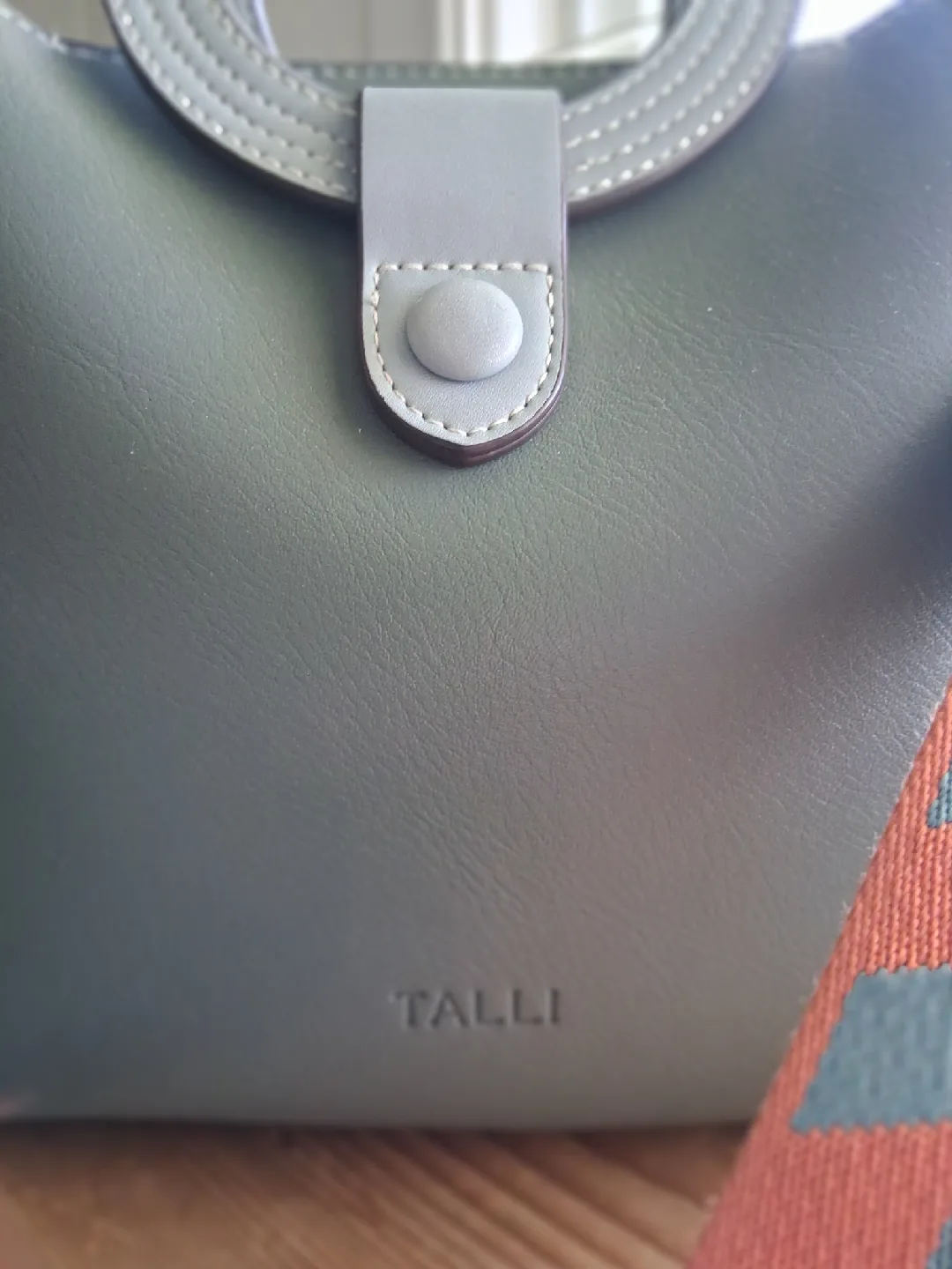 Talli Olive Green Handbag image indicator(2)