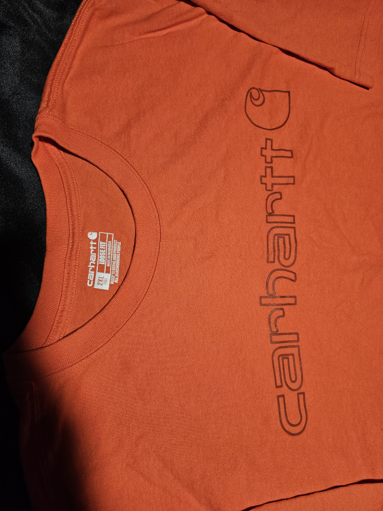 Carhartt Orange Short Sleeve T-Shirt - 2XL - photo 2