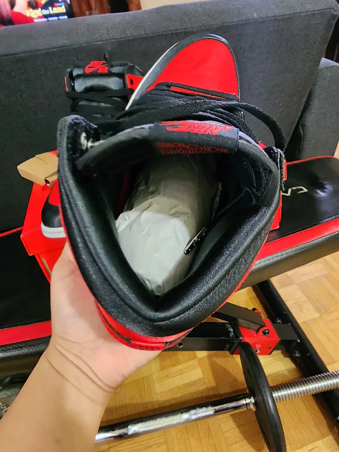 Nike Air Jordan 1 Retro High OG Satin bred image indicator(5)