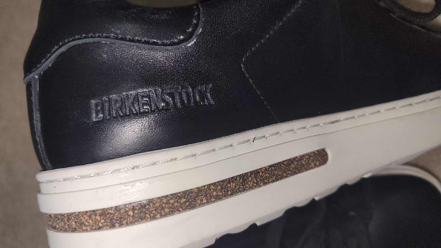 Birkenstock Leather Sneakers, Black -Size36 - photo 3