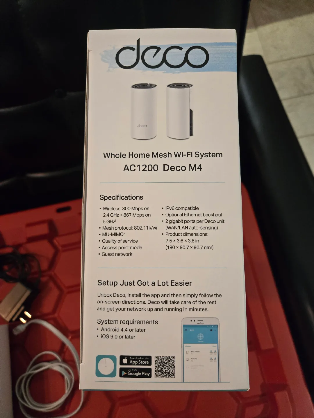 TP-Link Deco M4 Whole Home Mesh WiFi System image indicator(2)