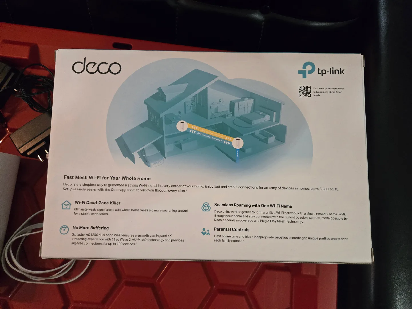 TP-Link Deco M4 Whole Home Mesh WiFi System image indicator(4)