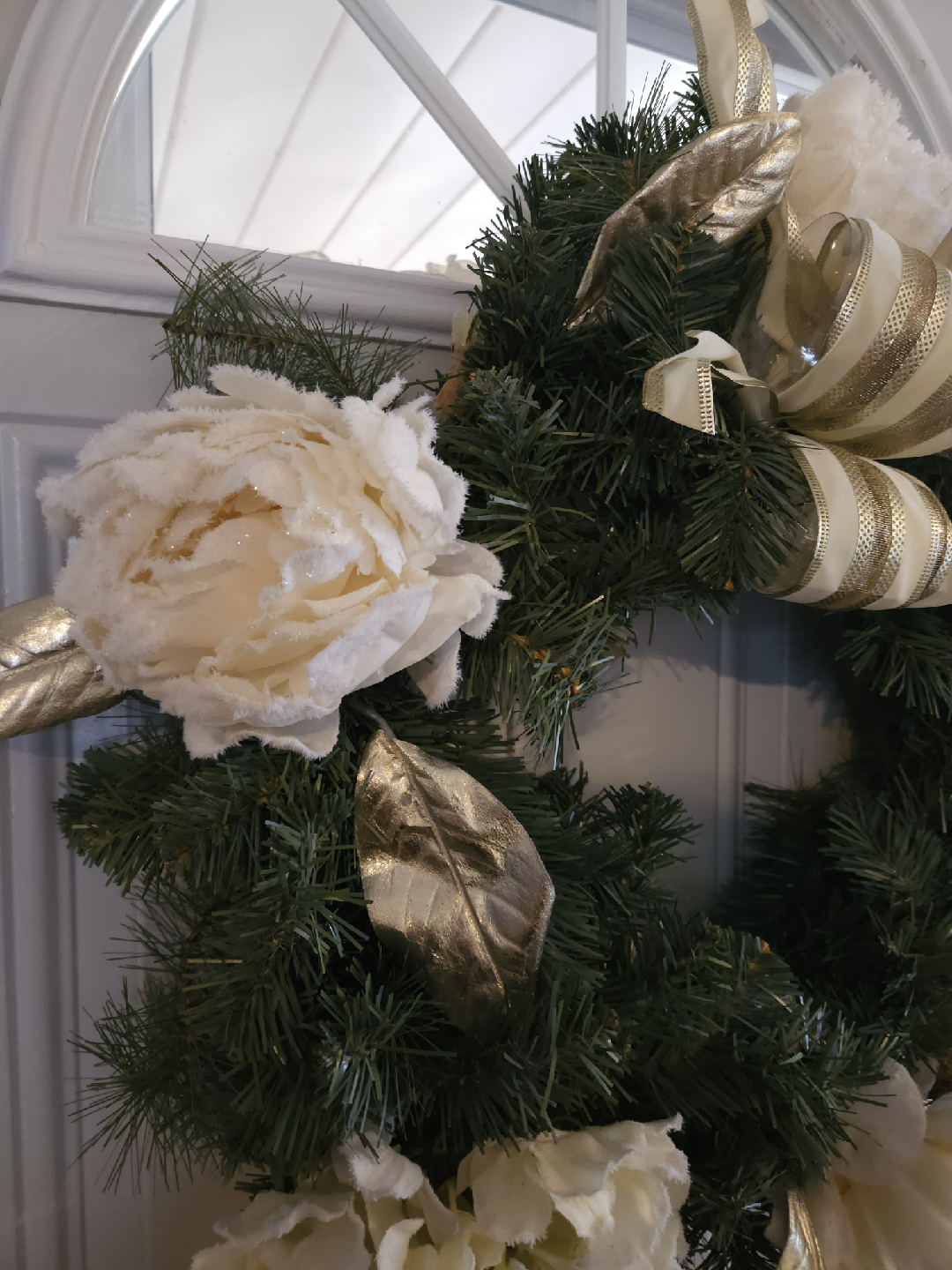 Floral Christmas Wreath - photo 2