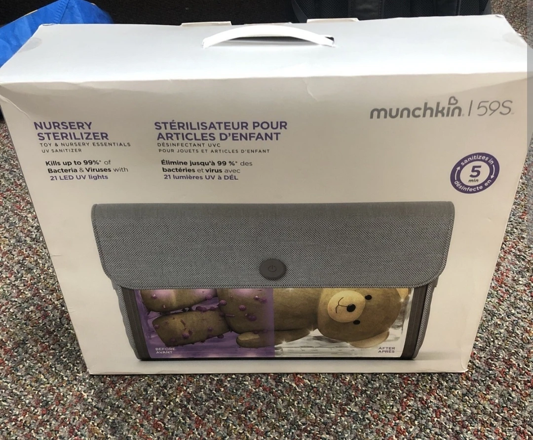 Munchkin 59S Nursery UV Sterilizer - new