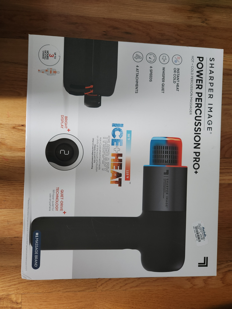 Sharper Image Power Percussion Pro+ Massager
