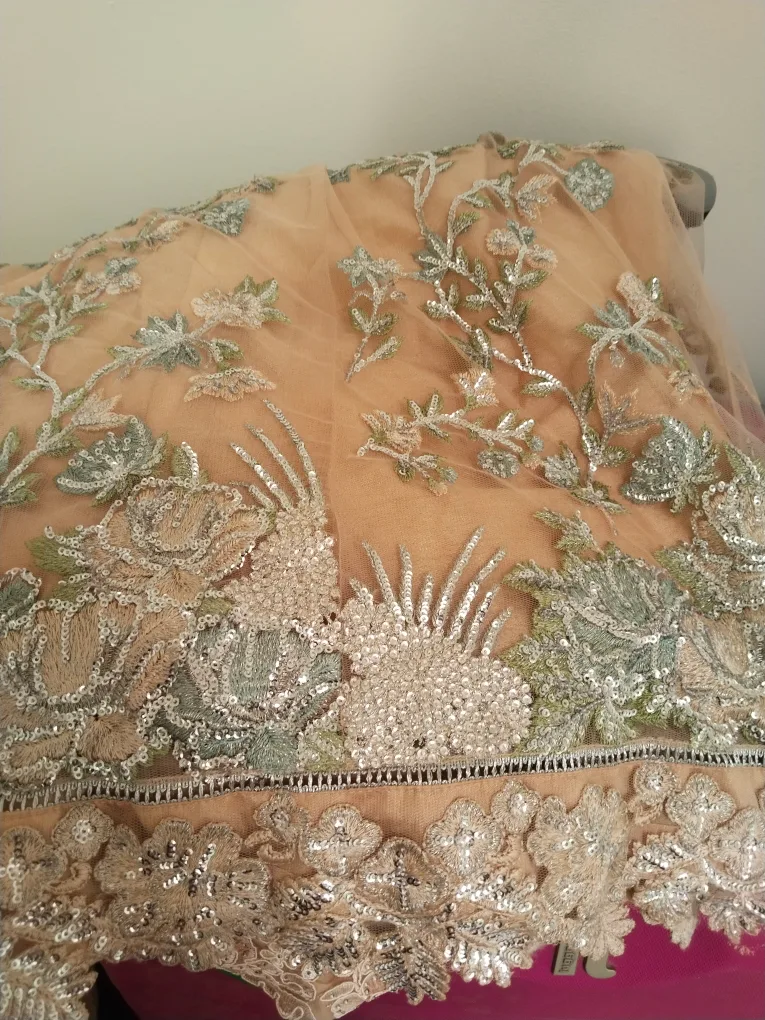 Embroidered Lehenga Choli Set image indicator(3)