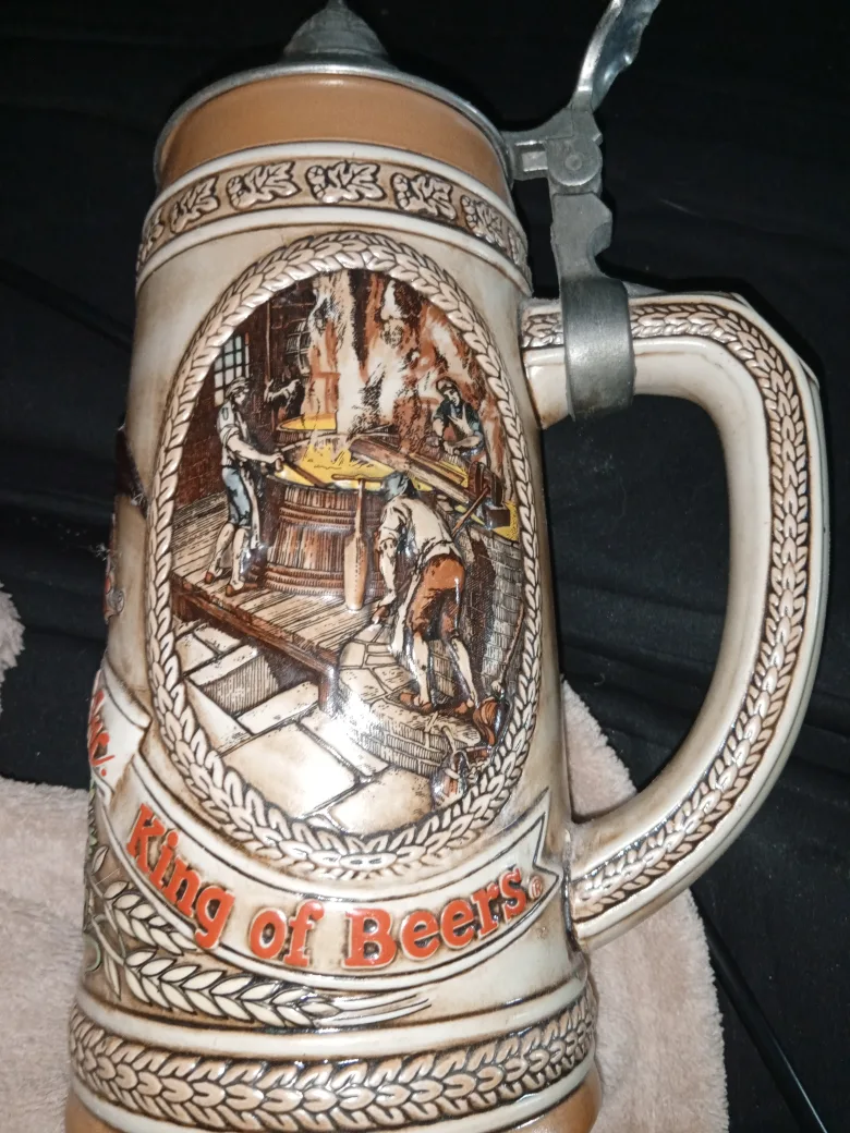 King of Beers Stein