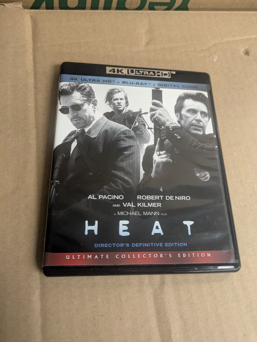 Heat Director's Definitive Edition 4K Ultra HD + Blu-Ray