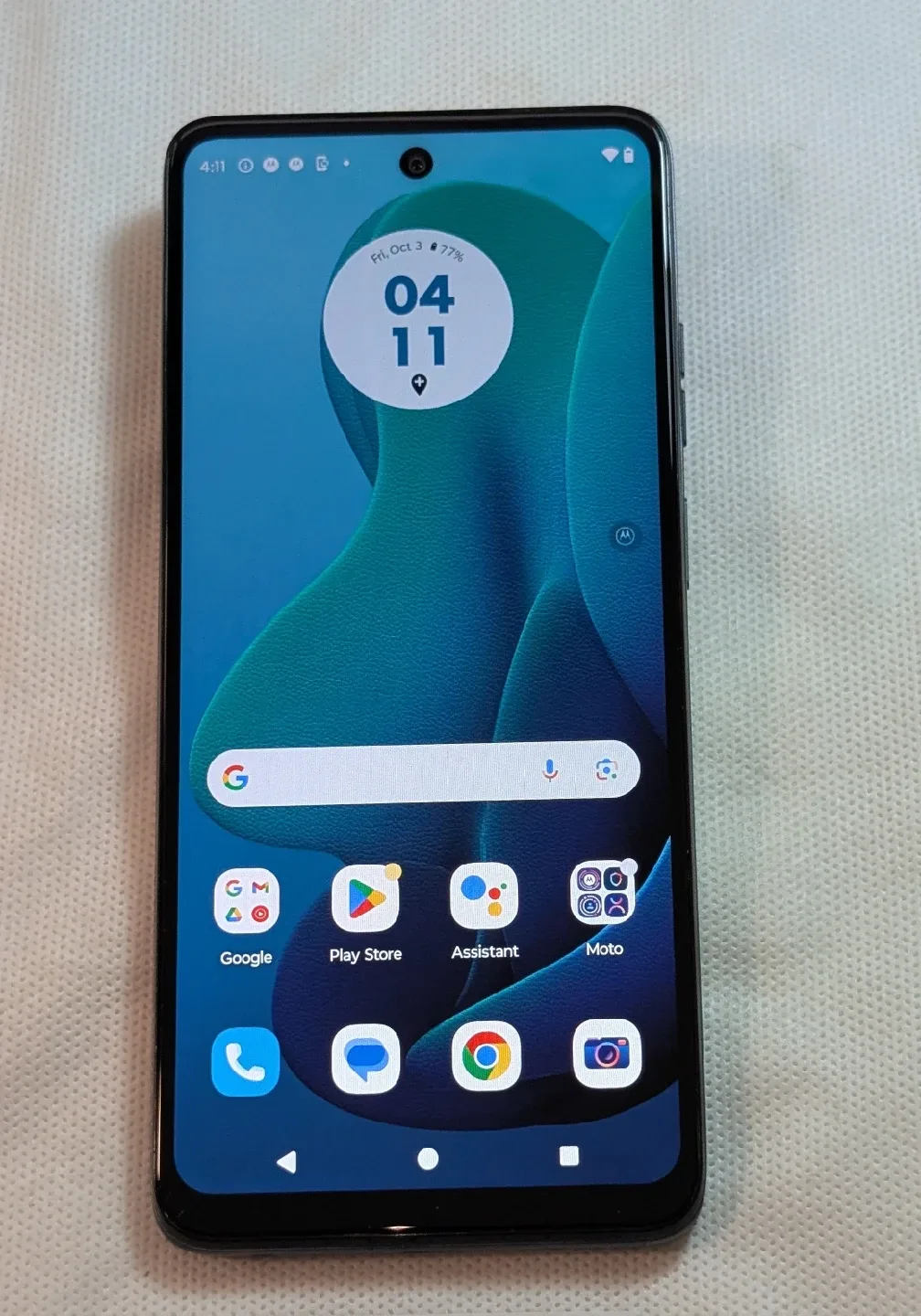 EXCELLENT MOTOROLA MOTO G 5G 128GB T-Mobile CELL PHONE