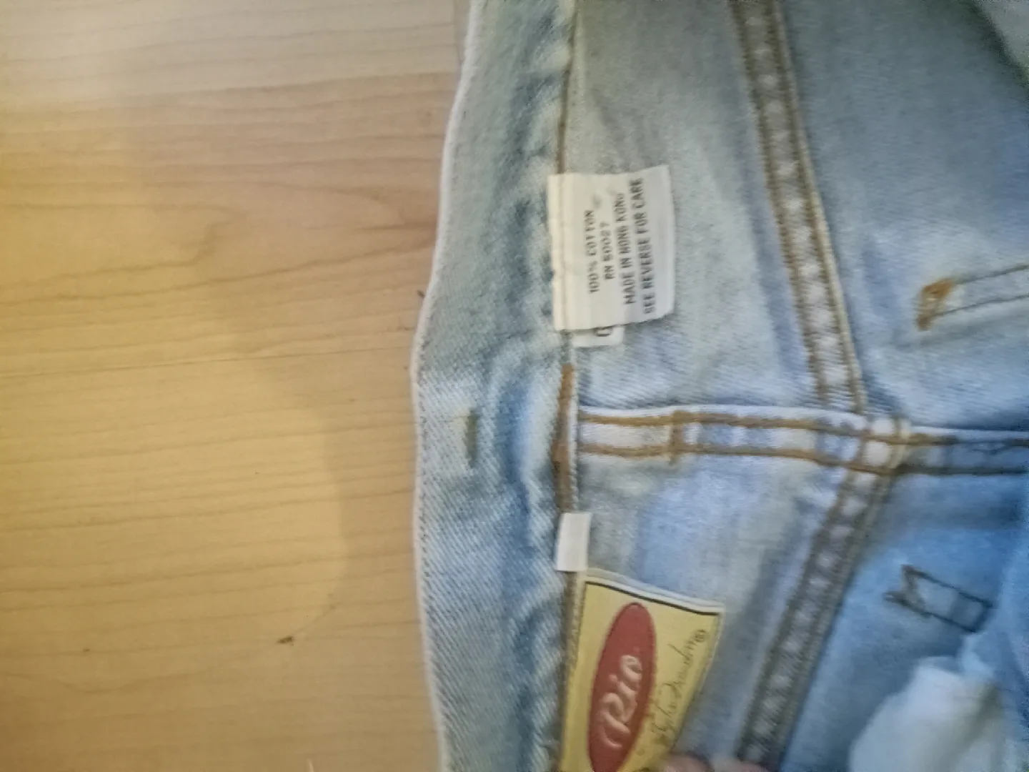 100% cotton Shorts with Daisy Embroidery size 5 image indicator(2)