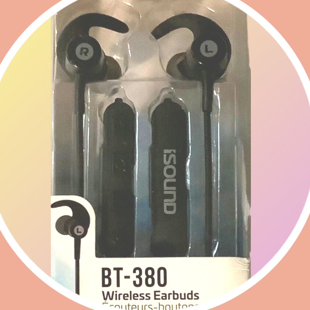 🤎 ISound BT-380 Wireless Earbuds Black - photo 3