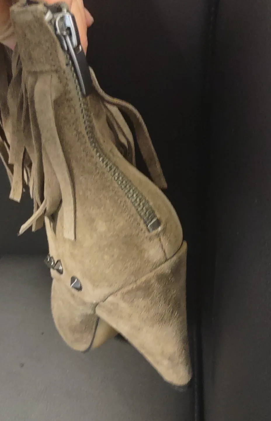 WILLIAM RAST Fringed Suede Booties image indicator(7)
