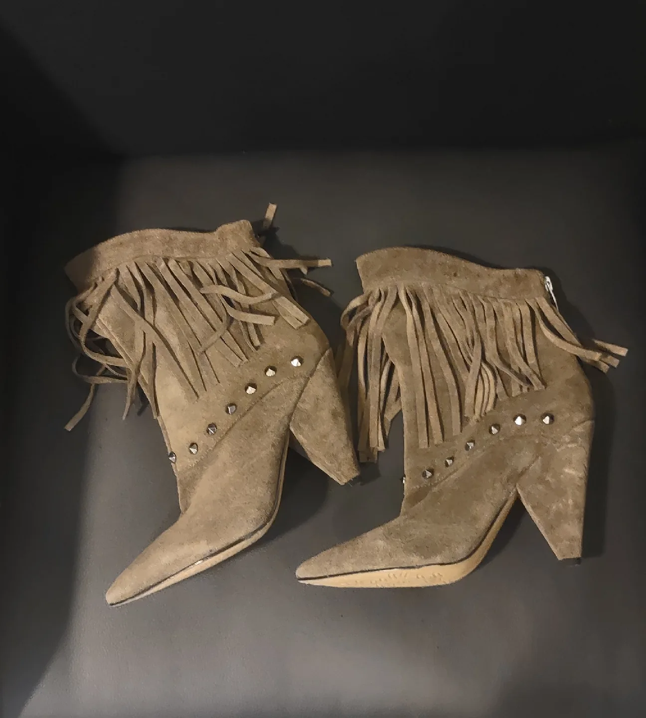 WILLIAM RAST Fringed Suede Booties image indicator(8)