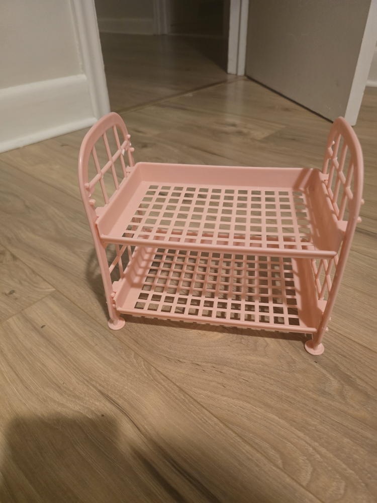 Pink Plastic Organizer