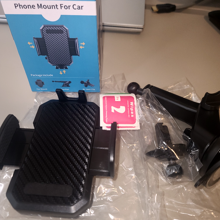 3-in-1 car phone holder - photo 2