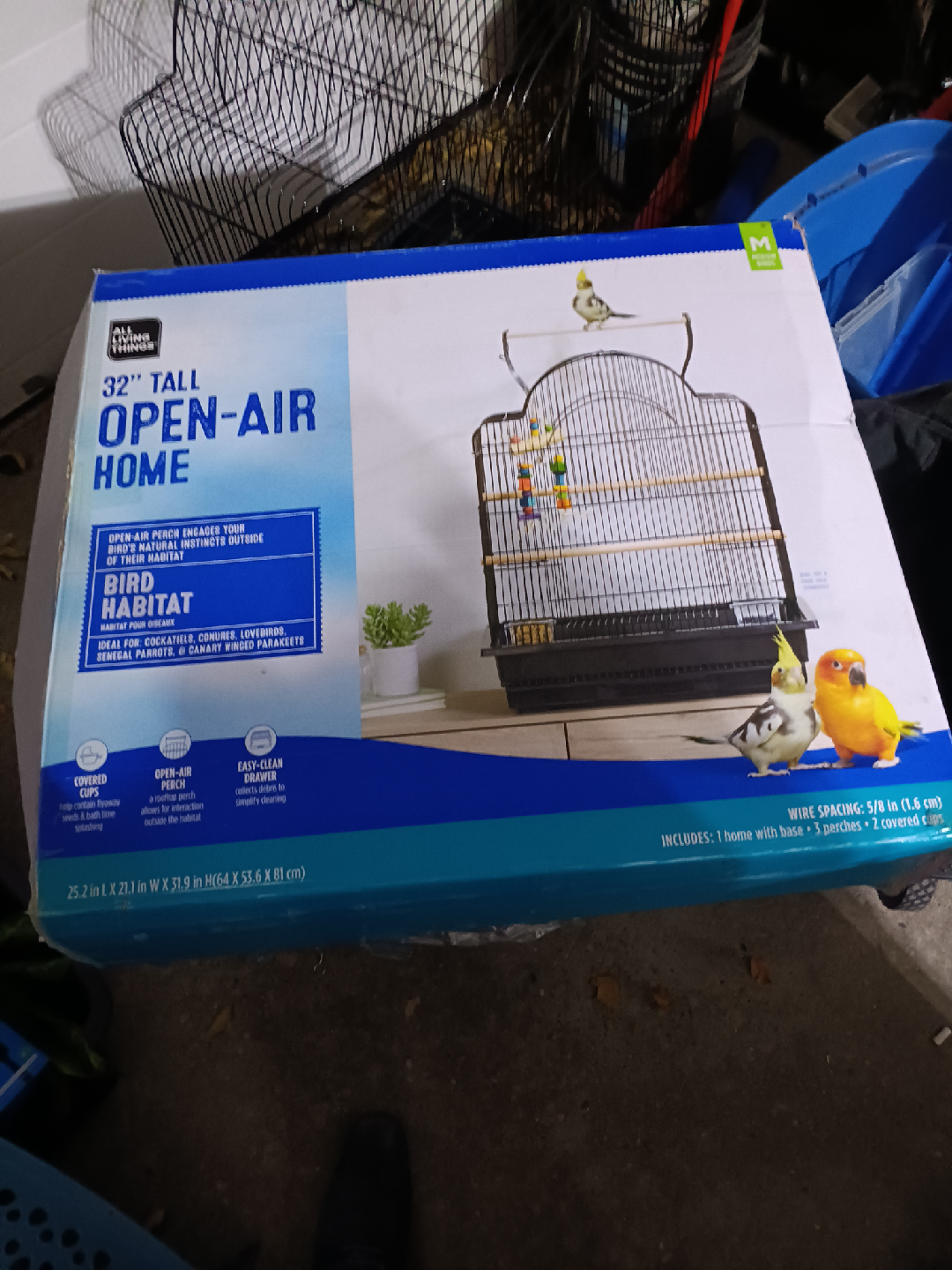 All Living Things 32" Open-Air Bird Cage - photo 4